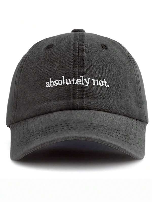 1pc Embroidered Unisex Sun Hat, Trucker Hat, Beach Hat, Fishing Hat, Funny Party Golf Country Birthday Vintage Cap, Suitable For Spring, Summer, Autumn, Winter, Also A Holiday Gift For Friends