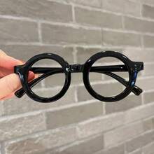 Gafas redondas retro, gafas de ordenador clásicas sin receta, estilo vintage compacto, que combinan moda y protección ocular - Multicolor - Ver 9