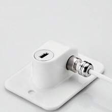 1/2/3/4个装婴儿安全柜锁带钥匙，儿童安全防护锁，多功能柜门锁，窗锁，冰箱锁，婴儿洗礼家居装饰礼品 - 白色 - 查看 6