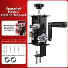 New Design High Precision Manual Wire Stripper - Ideal For DIY Projects, Comes With Electric Drill Attachment For Stripping Used Cables - Multicolor - View 11