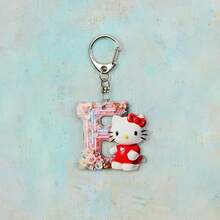 26pcs Fashionable Cartoon Cat Acrylic English Alphabet Pendant, Suitable For Bag Charm, Keychain, Holiday Gifts, Birthday Gifts, Reward Points Redemption Gifts, Business Gifts, Promotional Gifts, Conference Gifts, Welfare Gifts, Festival Gifts, Awards Commemoration, Public Relations Gifts, Etc. - Multicolor - View 31