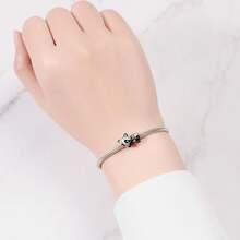 Cute Panda Animal 925 Sterling Silver Charms For Bracelets And Necklace Dangle Pendants Butterfly Elephant Dog Bead Jewelry Present For Women Family Friends - A-可愛熊貓吊墜 - 查看 6