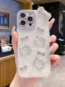 [Sanrio Star Protection Case] Official Sanrio Anti-Drop Electroplated Frame With Drip Glue Protective Case With Full Screen Star Design For Apple