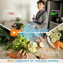 Phone Chest Strap Mount Belt Compatible With IPhone 14 Holder Mobile Smartphone For Go Pro Hero 13 12 11 10 9 D JI Action Camera Live Shooting - Black - View 5