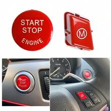 Car Steering Wheel M Mode Switch Start Button Fit For BMW E90 E92 E93 M3 E82 M Crystal - 2 Pcs - View 3