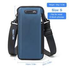 Premium Crossbody Phone Bag: Stylish Waist Bag For 6.5-Inch Phones - Perfect For Hands-Free Use.
