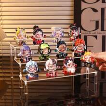 1 Piece Of 1-5 Layer Transparent Acrylic Display Stand, Cosmetic Storage Rack, Perfume Acrylic Rack, Cupcake Stand, Suitable For Amiibo And POP Figurines, Food And Dessert Stand, Product Display Rack For Cosmetic Suppliers, Applicable To Places Such As Vacation Beaches, Bathrooms, Bedrooms, Etc., Large Capacity