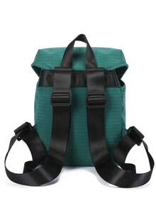 Męska torba listonoszka w miejskim stylu, uniwersalna, do dojazdów do pracy, na zakupy, w podróż, na imprezę, do sportu i na powrót do szkoły, minimalistyczna, prosta, o dużej pojemności, lekka, do noszenia na zewnątrz - Ciemnozielony - Zobacz 8