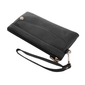 女士小号斜挎包，钱包零钱包，柔软PU腕包