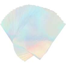 Papel Adhesivo Holográfico Imprimible, Resistente Al Agua, Eficiente, Inyección de Tinta Láser, Secado Rápido, 22 Hojas A4 para álbumes de Recortes, Fotocopiadoras,38967949 - Multicolor - Ver 1