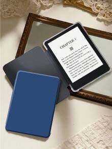 适用于6英寸第11代Kindle（2024和2022款）的透明TPU保护套 - 超薄，支持自动唤醒/睡眠功能，也适用于第12代Kindle Paperwhite（2024款），可定制，适合日常使用和节日送礼 - 彩色 - 查看 3