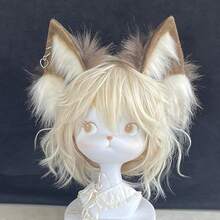 Cat Cosplay Ears Cat Ears Headbands Clips Accessories Punk Gothic Cross EK12-EK28 - 龐克耳環 Ek20 - 查看 5