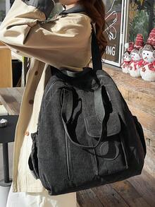 peach tree 大容量休闲背包，适合妈妈、旅行、装笔记本电脑、情侣使用，纯色设计，功能齐全，容量大，多口袋，便携，假日必备，旅行、运动、上学、商务，电脑背包，礼物，返校季，大学，万圣节，圣诞节，尖叫包，女士背包，冬季，圣诞礼物，旅行包，桃树图案