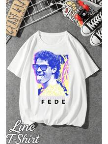 Cazuza T-Shirt, Brazilian MPB Singer, "The Bourgeoisie Stinks," Unisex, Men's/Women's, 100% Cotton, Top Premium Streetwear, New Release, Immediate Shipping, Various Colors!! Plus Size - 白色 - 查看 1