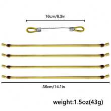 1 Set Outdoor Slingshot Rubber Band Kit, High Quality Durable Competition Rubber Bands