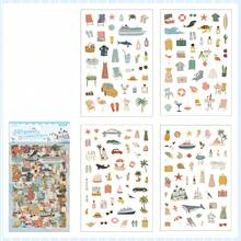 1pc Cutting Sticker, Floating Life Interesting Cross-Border Scrapbooking Sticker, Children Sticker, Pet Scrapbook Material - Multicolor - View 13