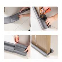 1条加厚门底密封条，隔音防风防尘，适用于家庭卧室门缝