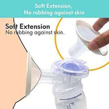 Compatible Breast Pumps Accessories for Chest Protectors, Ideal for Breastfeeding - Blanco - Ver 5