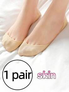 5双装女士低帮隐形袜，无缝设计，硅胶防滑，透气休闲袜，适合日常穿着、休闲、购物、户外约会、散步等场合。 - 彩色 - 查看 11