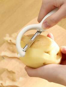 10pcs Multi-Functional Sharp Stainless Steel Vegetable Peeler, Fruit Peeler, Potato Peeler, Sturdy And Useful Kitchen Tool - Multicolor - View 7