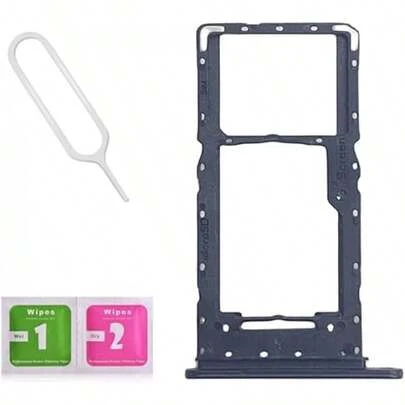 Dual SIM Card Tray Slot Holder Replacement For Samsung Galaxy A14 5G 2023 -A146U With Dual SIM Card Tray Slot Holder Replacement For 5G Artphone With Sim Card Tray Open Eject Pin And SD Card Tray Black US VersionSim Card Tray Open Eject Pin And SD Card Tray Black US Version