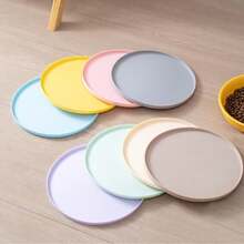 Silicone Pet Food Mat, Dog Food & Water Mat, Puppy Feeding Mat, Raised Rubber Pet Bowl Mat, Pet Food Tray Anti-Spill Anti-Slip Waterproof Easy Clean Washable Pet Food Mat, Suitable For Cats And Dogs, Prevents Food And Water Spills, Fits Small To Medium Pets | Anti-Slip, Easy To Clean, Universal Silicone Mat, Fits Cat And Dog Bowls And Dishes - Multicolor - View 1