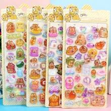 3D Cartoon Character Embossed Luminous Stickers, Cute Creative Children's Toy Stickers Wholesale - Multicolor - View 2