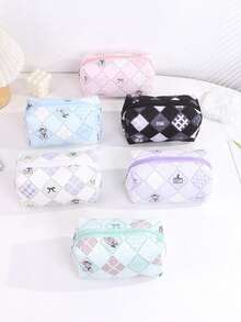 1PC Multi-Pattern Beautiful Pencil Case, Large Storage Design Stationery Storage Bag, Portable School Supplies For Students, Gift For Friends - Single Piece - View 3