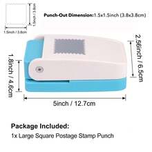 DIY印章打孔器，锯齿状打孔器压花器