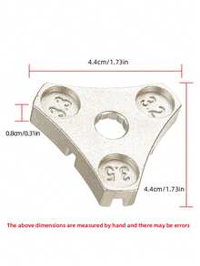 VXM Bicycle Spoke Nipple Wrench 3.2/3.3/3.5mm 3-In-1 MTB Cycling Wheel Rim Adjuster Spanner Repair Service Axis Triangular Tool