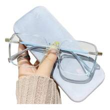 TendenciaLentes De Filtro De Luz Azul Gafas De Computadora ArmazonCalidad premium - Azul claro - Ver 2