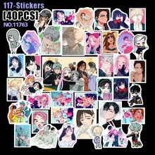 40pcs Anime Sticker Collection - My Hero, Solo Leveling, Toilet-Bound Hanako-Kun, Blue Lock, Haikyuu, HUNTER, DIY Personalized Anime Merchandise Gift For Friends Birthday, Decorative Stickers, Collectible, Valentine's Day Gift - Multicolor - View 12