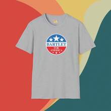 Camiseta gráfica retro Bartlet For America - Negro - Ver 10