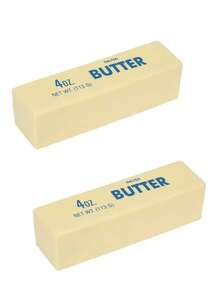 6PCS Butter Squeeze Soft Slow Rise Butter Sticks Squeeze Stress Relief Realistic Food Fidget Toys For Decompression Anxiety Relaxation - Multicolor - View 9