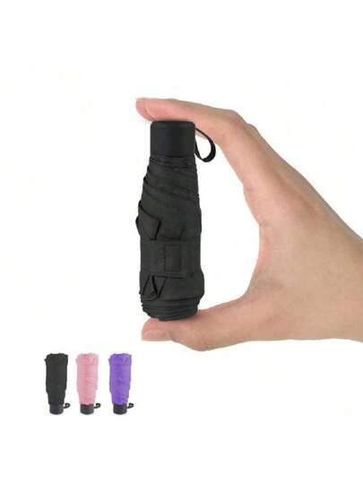 轻便便携折叠伞，适合日常使用和旅行，防紫外线