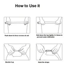 Bolsas secas de alta calidad en múltiples colores, adecuadas para kayak, navegación, camping y pesca - mantienen el contenido seco y protegido - Multicolor - Ver 7