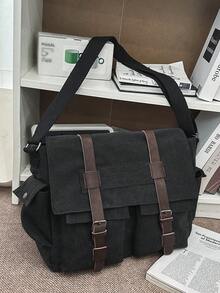 peach tree 1个休闲帆布斜挎包,配皮质肩带装饰,可作单肩包、斜挎包使用,大容量,适合情侣、情人节、桃树图案时尚纯色迷你斜挎包、休闲单肩背包、万圣节、圣诞节、新年礼物、笔记本电脑包 - 彩色 - 查看 14