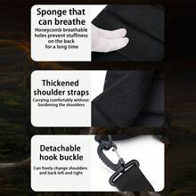 Tactical Chest Bag, Men's Outdoor Waterproof Shoulder Bag, Small Backpack, Large Capacity Hiking Messenger Bag, Hiking Bag - Multicolor - View 10