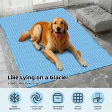 2026 Upgraded, Extra Large Summer Pet Cat Dog Cooling Mat, Moisture-Wicking Fabric, Breathable Mesh, Durable Polyester - Keeps Your Cats And Dogs Cool All Summer, Suitable For Small, Medium And Large Pets