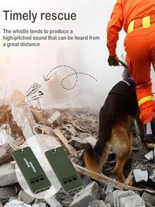 Bộ 10 còi báo động khẩn cấp âm thanh lớn, thích hợp cho các trường hợp khẩn cấp ngoài trời, leo núi, cắm trại và an toàn thể thao - Thiết kế bền bỉ, nhỏ gọn và nhẹ, còi báo hiệu sinh tồn âm thanh lớn kèm móc khóa. - Nhiều màu - Xem 11