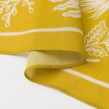 22\X22\ Flower Cotton Bandana Multi-Purpose Headbands - YellowLeaf - View 4