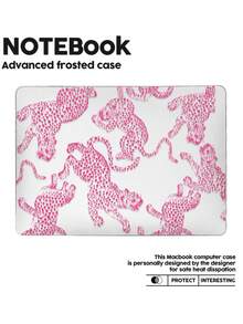 Bao đựng laptop bằng acrylic mờ in họa tiết da báo, phù hợp với Air13 2025/Pro16 M3 M2, chống bám vân tay, chống sốc, tản nhiệt 3 trong 1, cần thiết cho văn phòng và học tập. - Nhiều màu - Xem 11