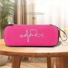 Multi-Functional EVA Hard Shell Stethoscope Storage Case, Portable Large Capacity Organizer Box, Outdoor Carrying Pouch, 5 Color Options