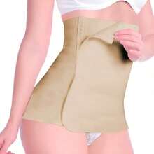 TendenciaFaja Postparto Postcirugía Alta Sin Varillas Maternidad. Beige de calidad premium - marrón claro - Ver 2