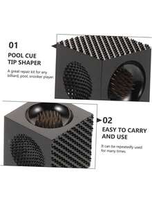 Herramientas De Molienda Y Reparación Mesa De Billar Cubos De Tiza Herramienta De Reparación De Punta De Taco De Billar Ganchos para Mesa De Billar Accesorios De Cadena Estante,38927468 - D - Ver 6