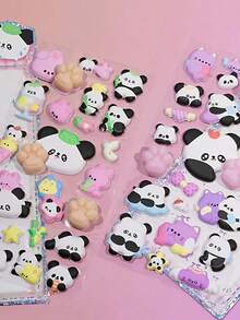 Hình dán 3D dễ thương - Thiết kế màu sắc tươi sáng, lý tưởng để trang trí ốp điện thoại và sổ tay, hoàn hảo cho các dự án DIY, tạo ra những hình dán thú vị, mở rộng nhật ký và sổ kế hoạch, hình dán nổi 3D, hình dán nhật ký, hình dán trang trí và hình dán văn phòng phẩm. - Nhiều màu - Xem 7