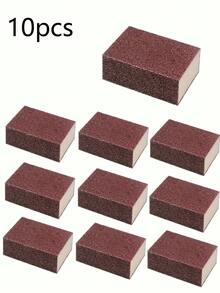 Emery Sand Sponge Scrubber, Multi-Functional Cleaning Tool, Powerful Stain & Rust Removal, Durable & Non-Sanding, Specialized For Cleaning Kitchen Stoves / Pot Bottoms / Tiles