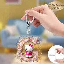 26个时尚卡通猫亚克力英文字母吊坠，适用于包包挂饰、钥匙扣，可作节日礼物、生日礼物、奖励礼物、商务礼物、促销礼物、会议礼物、福利礼物、节日礼物、表彰礼物、公关礼物等。 - 彩色 - 查看 34