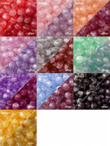 10pcs 10mm Resin Fne Flashing Color Round Beads,Straight Hole Mermaid Fine Glitter Beads ,- String Beads Suitable For Making, Phone Chains, Charms, Keychains - Creative Crafting For DIY Accessories