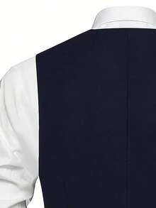 Men's Suit Vest, Business Casual Waistcoat For Men, Spring & Autumn